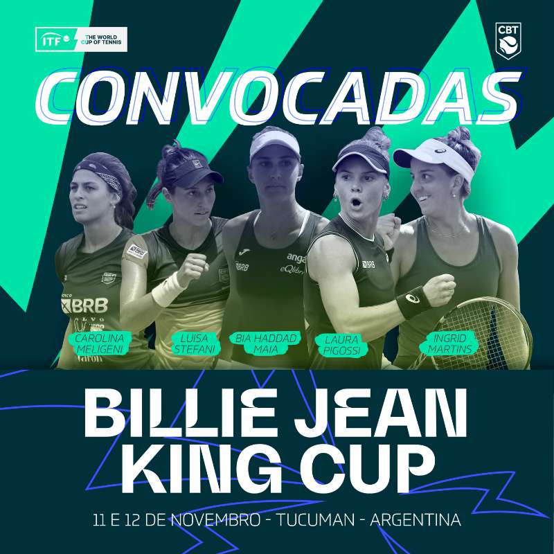 Billie Jean King Cup 2023: Bia Haddad e Laura Pigossi vencem na abertura  dos playoffs