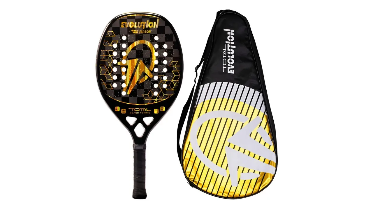 Raquete de beach tennis Total Evolution 18K